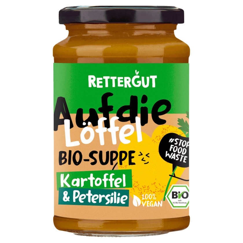 Rettergut Bio Kartoffel & Petersilie Suppe vegan 375ml
